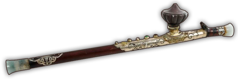 Traditional Opium Pipe